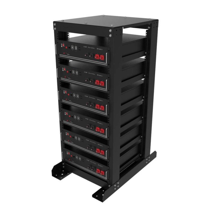 Стійка для 6 акумуляторів Pylontech, Dyness, Pytes та Sunwoda